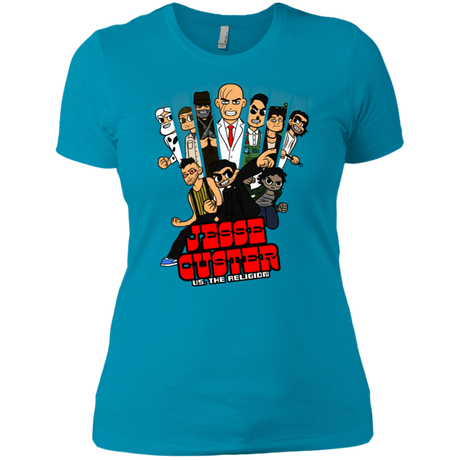 T-Shirts Turquoise / X-Small Jesse Custer vs The Religion Women's Premium T-Shirt