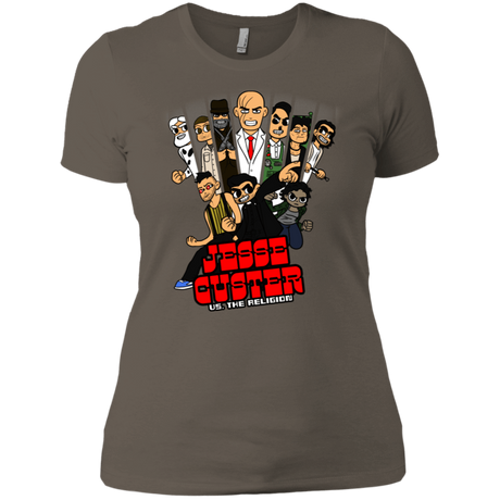 T-Shirts Warm Grey / X-Small Jesse Custer vs The Religion Women's Premium T-Shirt