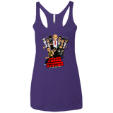 T-Shirts Purple Rush / X-Small Jesse Custer vs The Religion Women's Triblend Racerback Tank