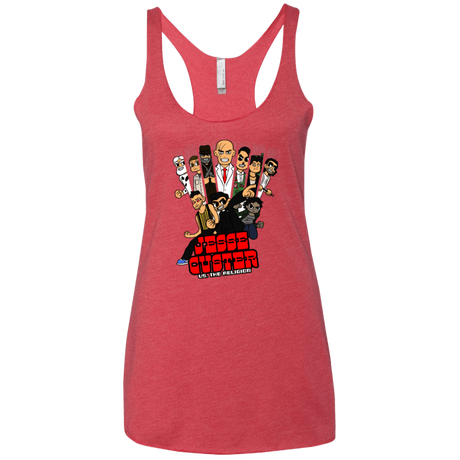 T-Shirts Vintage Red / X-Small Jesse Custer vs The Religion Women's Triblend Racerback Tank