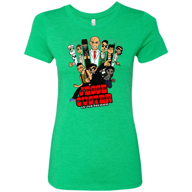 T-Shirts Envy / S Jesse Custer vs The Religion Women's Triblend T-Shirt