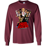 T-Shirts Maroon / YS Jesse Custer vs The Religion Youth Long Sleeve T-Shirt