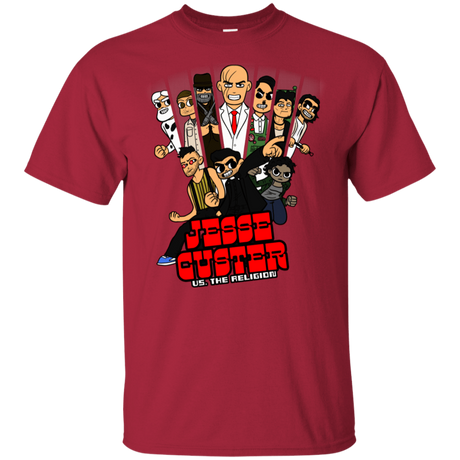 T-Shirts Cardinal / YXS Jesse Custer vs The Religion Youth T-Shirt
