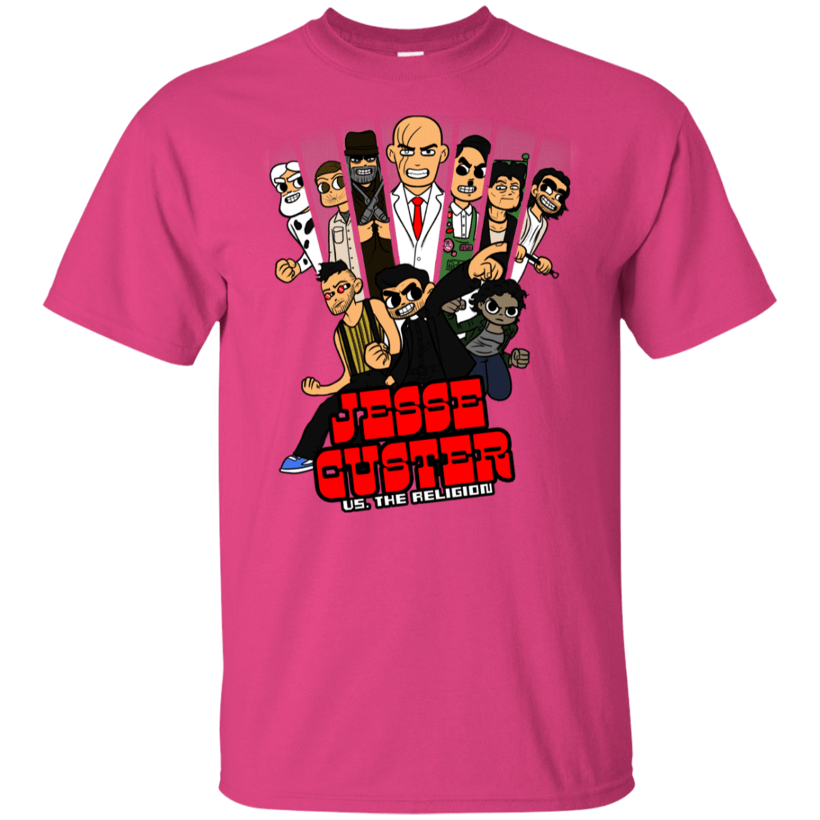 T-Shirts Heliconia / YXS Jesse Custer vs The Religion Youth T-Shirt