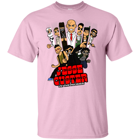 T-Shirts Light Pink / YXS Jesse Custer vs The Religion Youth T-Shirt