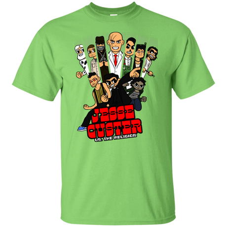 T-Shirts Lime / YXS Jesse Custer vs The Religion Youth T-Shirt