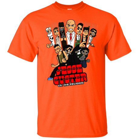 T-Shirts Orange / YXS Jesse Custer vs The Religion Youth T-Shirt