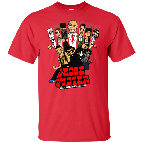 T-Shirts Red / YXS Jesse Custer vs The Religion Youth T-Shirt