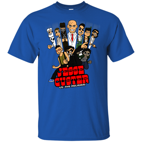T-Shirts Royal / YXS Jesse Custer vs The Religion Youth T-Shirt