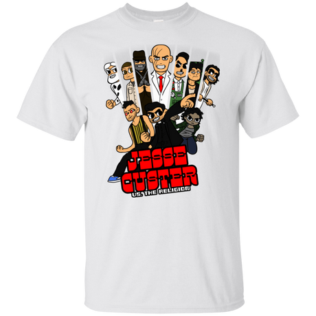 T-Shirts White / YXS Jesse Custer vs The Religion Youth T-Shirt