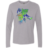 T-Shirts Heather Grey / Small Jet Set Lucio Men's Premium Long Sleeve