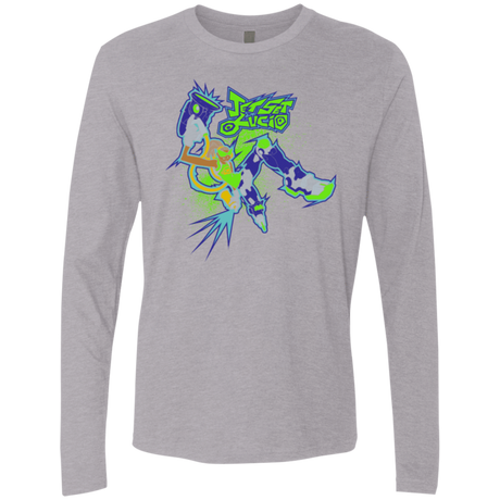 T-Shirts Heather Grey / Small Jet Set Lucio Men's Premium Long Sleeve