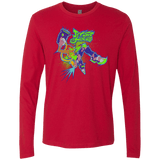 T-Shirts Red / Small Jet Set Lucio Men's Premium Long Sleeve