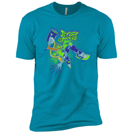 T-Shirts Turquoise / X-Small Jet Set Lucio Men's Premium T-Shirt