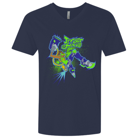 T-Shirts Midnight Navy / X-Small Jet Set Lucio Men's Premium V-Neck