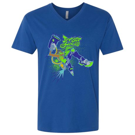 T-Shirts Royal / X-Small Jet Set Lucio Men's Premium V-Neck