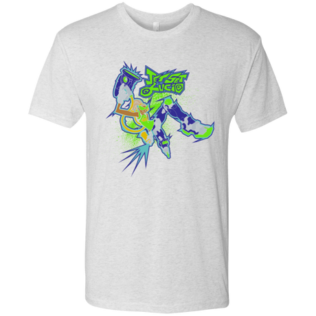 T-Shirts Heather White / Small Jet Set Lucio Men's Triblend T-Shirt