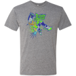 T-Shirts Premium Heather / Small Jet Set Lucio Men's Triblend T-Shirt
