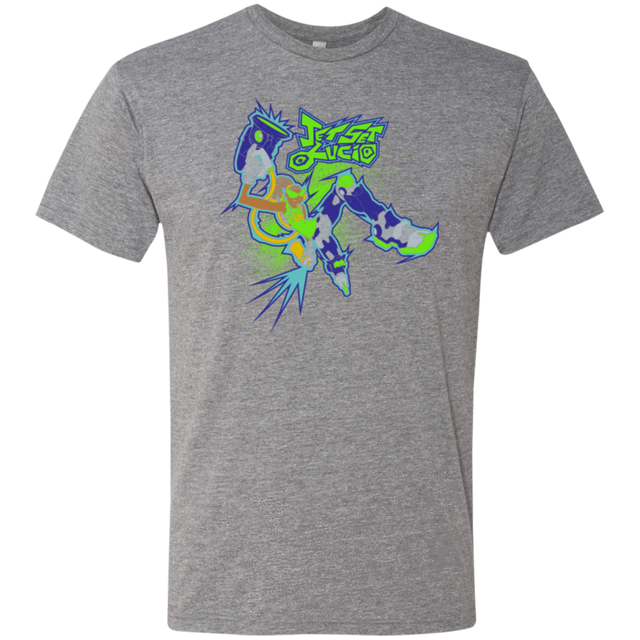 T-Shirts Premium Heather / Small Jet Set Lucio Men's Triblend T-Shirt