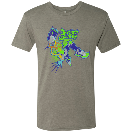 T-Shirts Venetian Grey / Small Jet Set Lucio Men's Triblend T-Shirt
