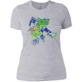 T-Shirts Heather Grey / X-Small Jet Set Lucio Women's Premium T-Shirt