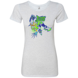 T-Shirts Heather White / Small Jet Set Lucio Women's Triblend T-Shirt