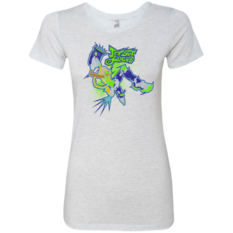 T-Shirts Heather White / Small Jet Set Lucio Women's Triblend T-Shirt