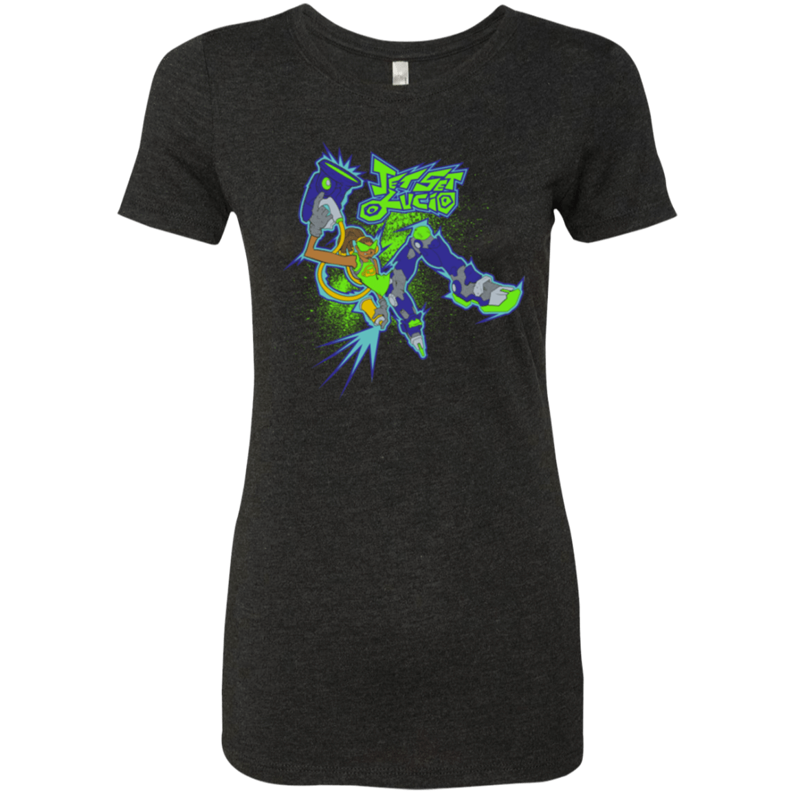 T-Shirts Vintage Black / Small Jet Set Lucio Women's Triblend T-Shirt