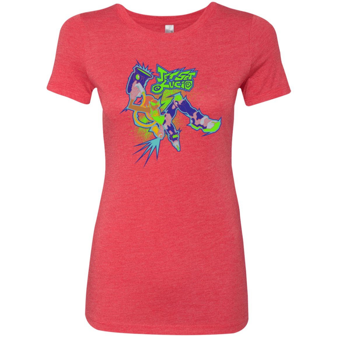 T-Shirts Vintage Red / Small Jet Set Lucio Women's Triblend T-Shirt