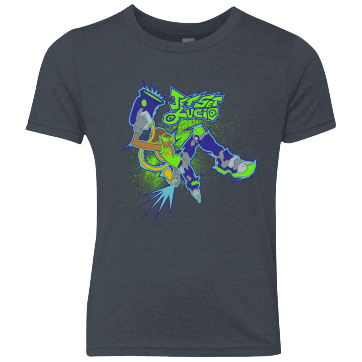 T-Shirts Vintage Navy / YXS Jet Set Lucio Youth Triblend T-Shirt