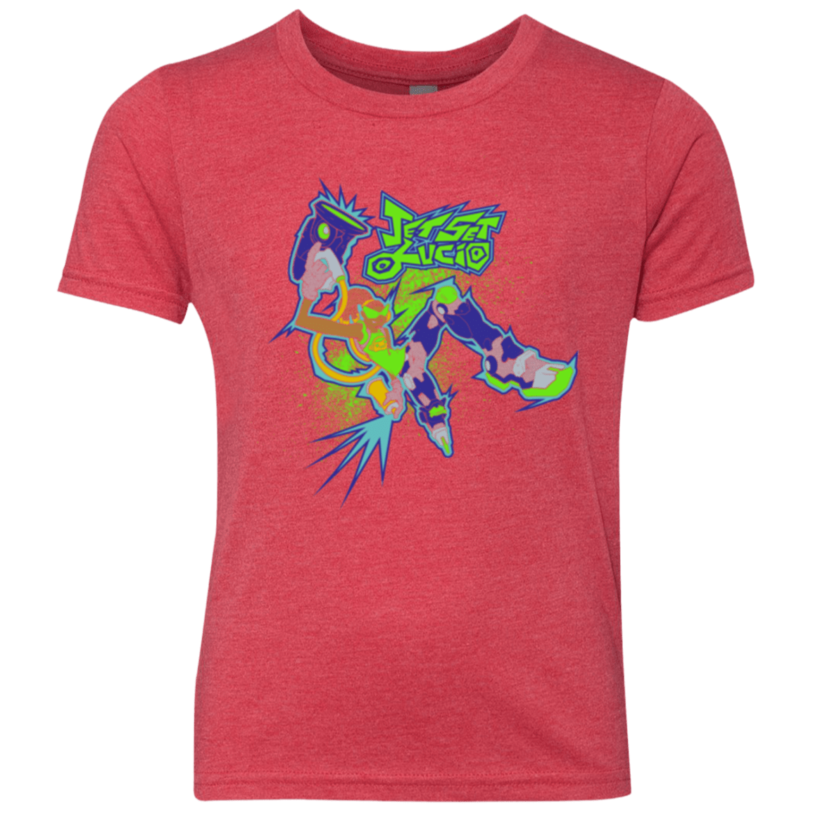 T-Shirts Vintage Red / YXS Jet Set Lucio Youth Triblend T-Shirt