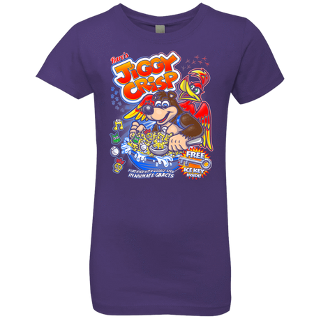 T-Shirts Purple Rush / YXS Jiggy Crisp Cereal Girls Premium T-Shirt