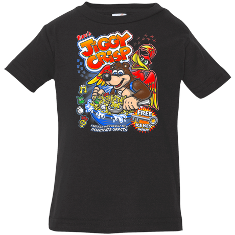 T-Shirts Black / 6 Months Jiggy Crisp Cereal Infant Premium T-Shirt