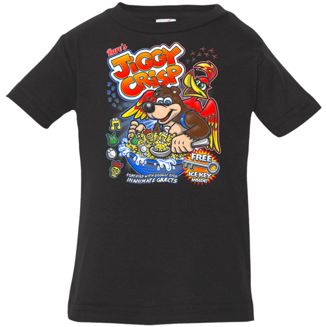 T-Shirts Black / 6 Months Jiggy Crisp Cereal Infant Premium T-Shirt