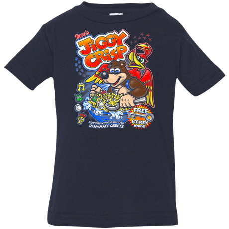 T-Shirts Navy / 6 Months Jiggy Crisp Cereal Infant Premium T-Shirt