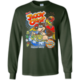 T-Shirts Forest Green / S Jiggy Crisp Cereal Men's Long Sleeve T-Shirt