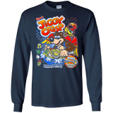 T-Shirts Navy / S Jiggy Crisp Cereal Men's Long Sleeve T-Shirt