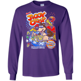 T-Shirts Purple / S Jiggy Crisp Cereal Men's Long Sleeve T-Shirt