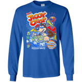 T-Shirts Royal / S Jiggy Crisp Cereal Men's Long Sleeve T-Shirt