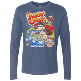 T-Shirts Indigo / S Jiggy Crisp Cereal Men's Premium Long Sleeve