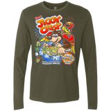 T-Shirts Military Green / S Jiggy Crisp Cereal Men's Premium Long Sleeve