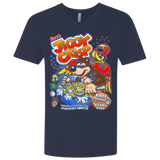 T-Shirts Midnight Navy / X-Small Jiggy Crisp Cereal Men's Premium V-Neck