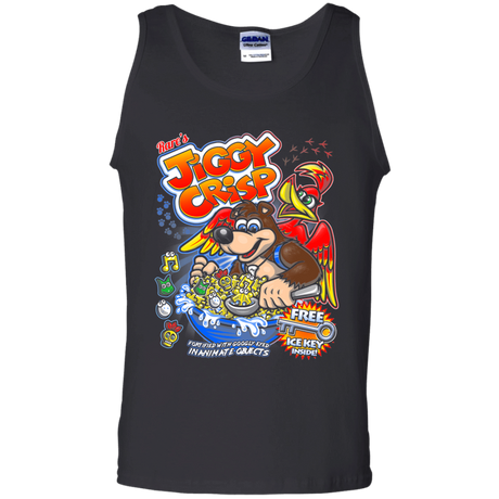 T-Shirts Black / S Jiggy Crisp Cereal Men's Tank Top