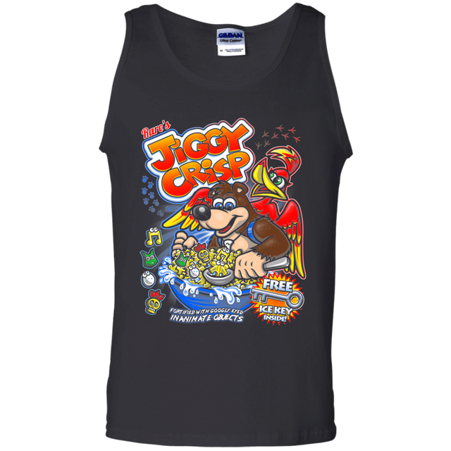 T-Shirts Black / S Jiggy Crisp Cereal Men's Tank Top