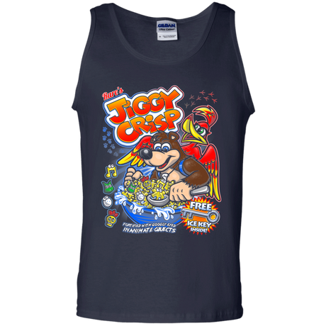 T-Shirts Navy / S Jiggy Crisp Cereal Men's Tank Top