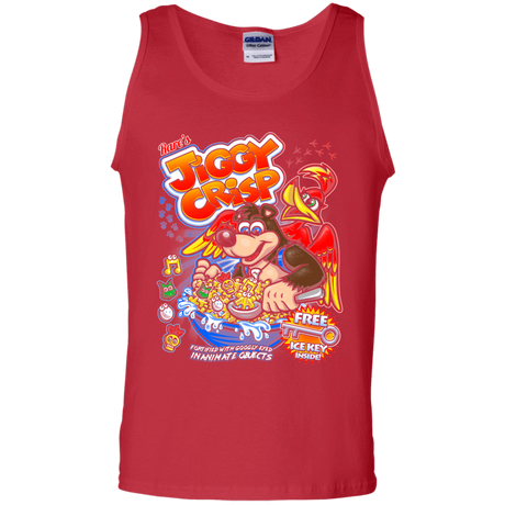 T-Shirts Red / S Jiggy Crisp Cereal Men's Tank Top