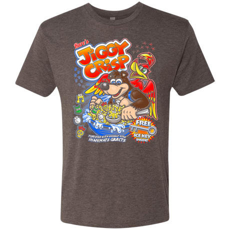 T-Shirts Macchiato / S Jiggy Crisp Cereal Men's Triblend T-Shirt