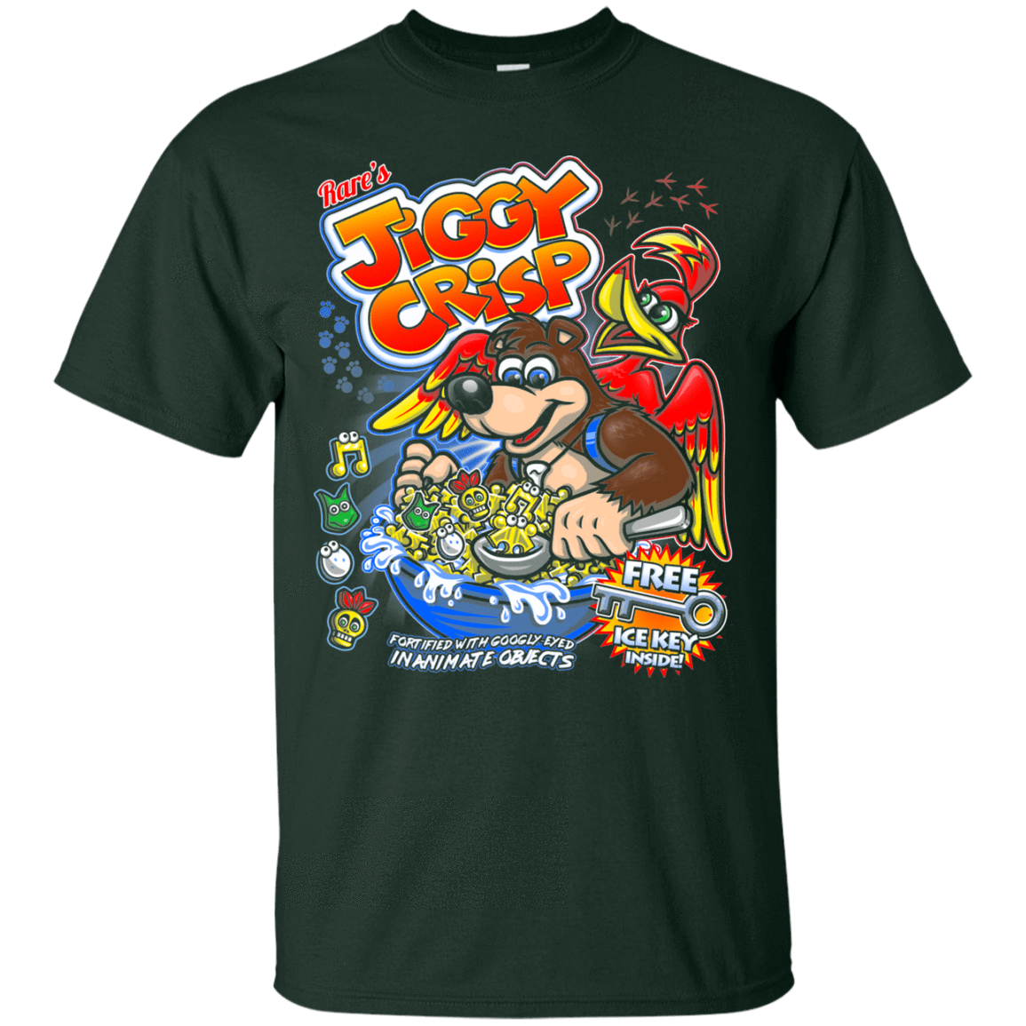 T-Shirts Forest / S Jiggy Crisp Cereal T-Shirt