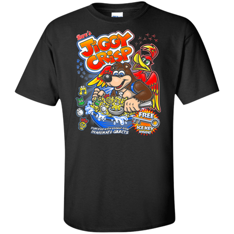 T-Shirts Black / XLT Jiggy Crisp Cereal Tall T-Shirt