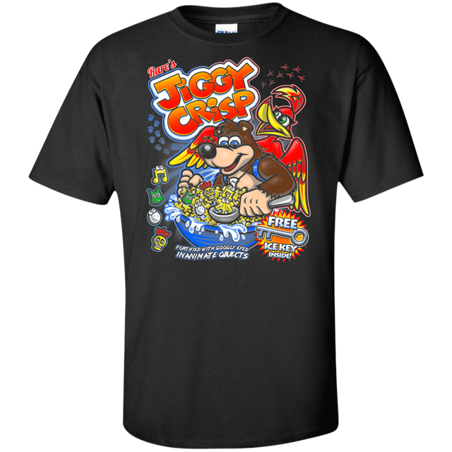 T-Shirts Black / XLT Jiggy Crisp Cereal Tall T-Shirt